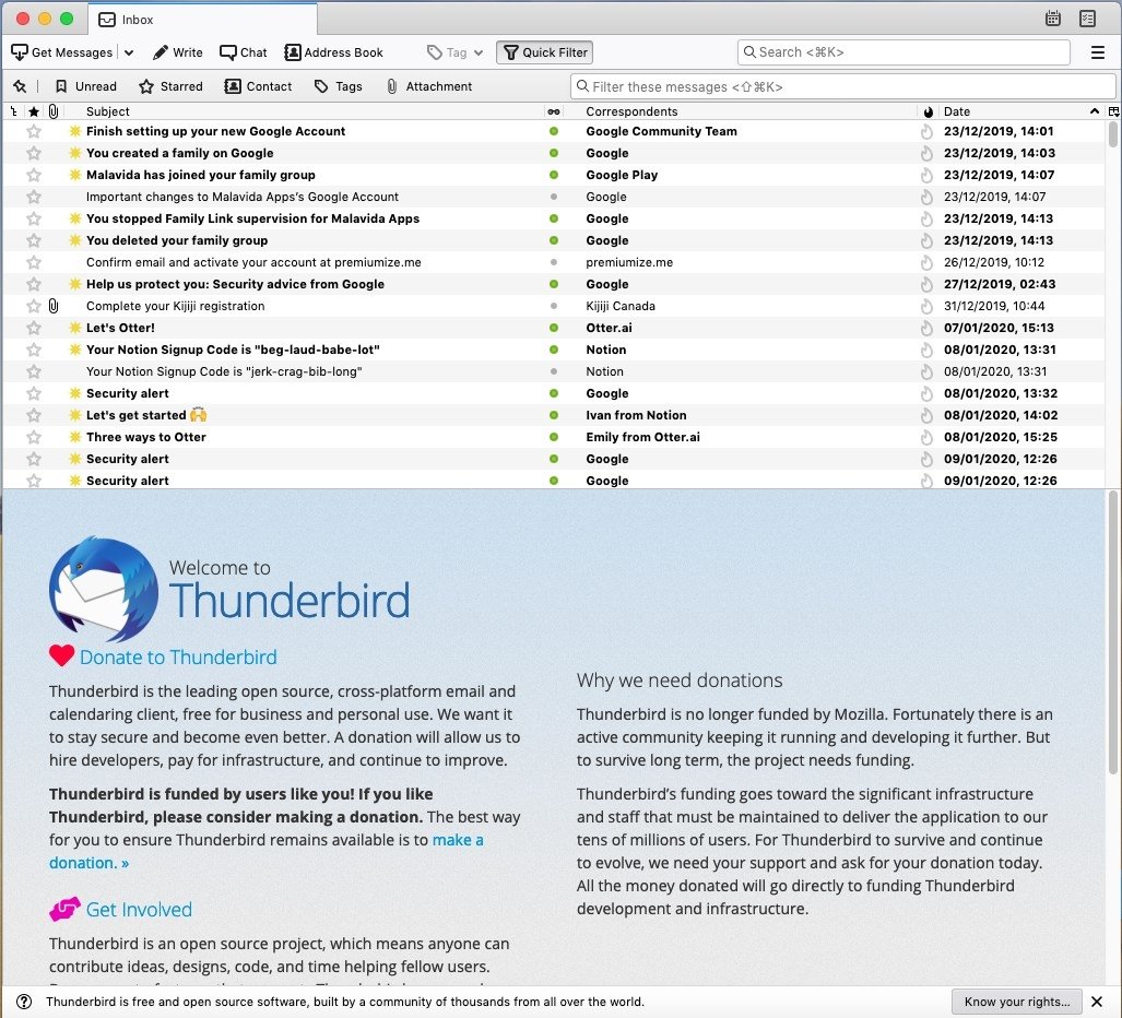 for mac download Mozilla Thunderbird 115.5.0