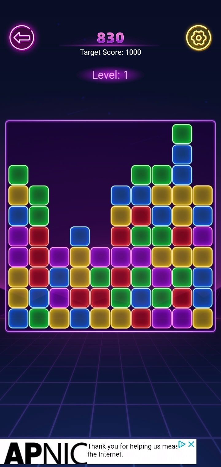 Tic Tac Toe glow - Free Puzzle Game for Android - Download the APK