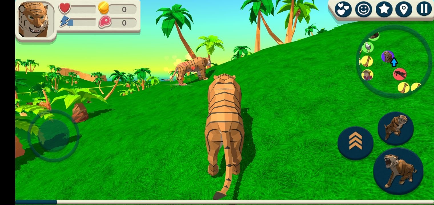 Play tiger simulator 3D on poki.com 