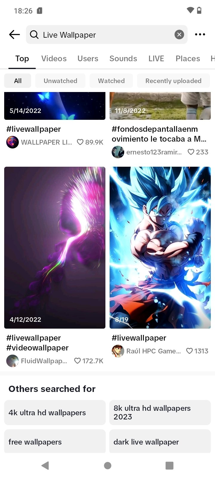 live wallpapers 2023 dragon ball z｜TikTok Search