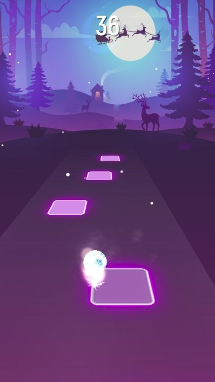 Jogo da bolinha com música