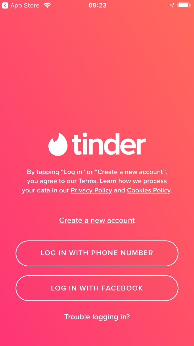 ¿Cómo descargo Tinder en iOS?