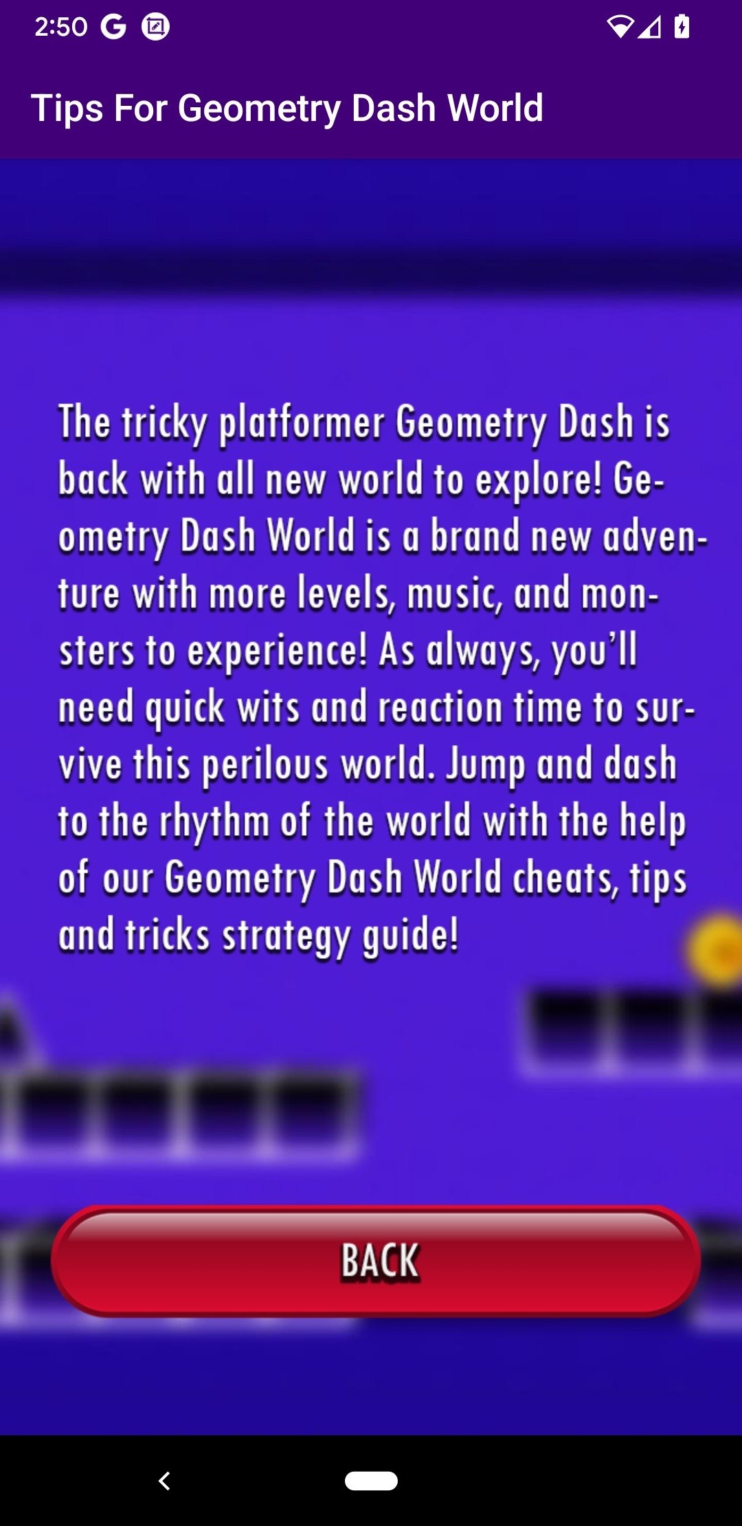 New Geometry Dash World Guide 2.0 Free Download