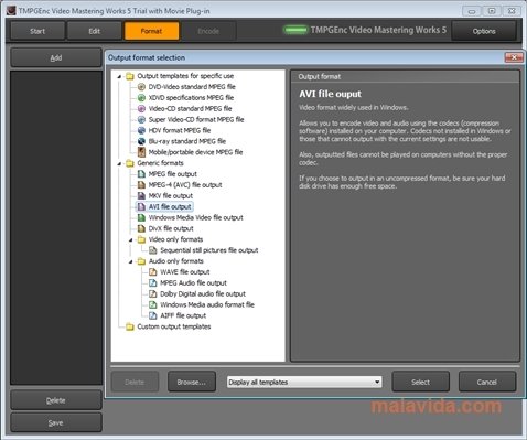 TMPGEnc Video Mastering Works 7.0 - Download for PC Free