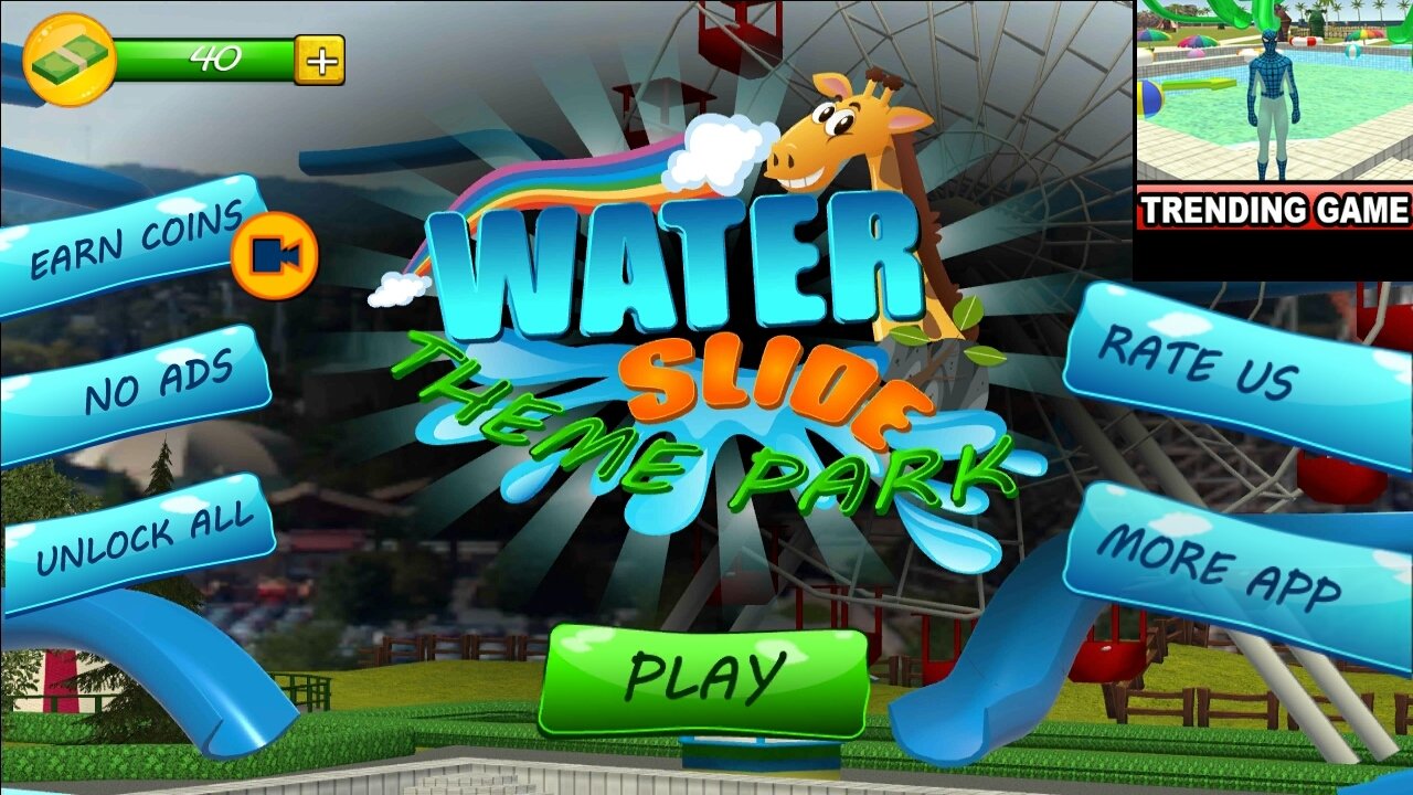 Water Slide Downhill Rush Android