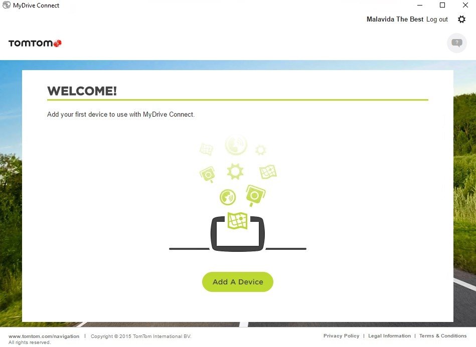 tomtom mydrive connect per windows 10