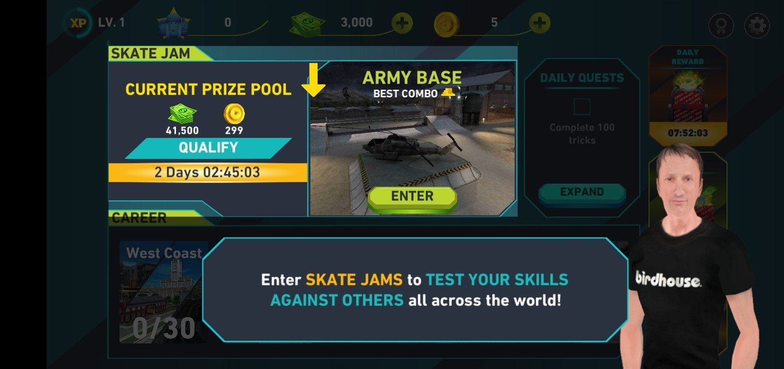 Tony Hawk's Skate Jam para Android - Baixe o APK na Uptodown