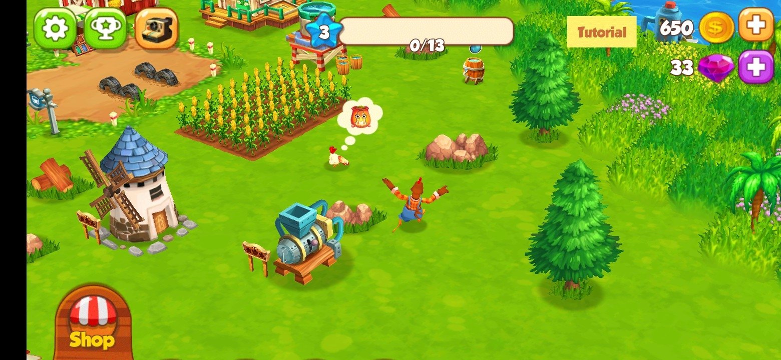 Top Farm - Mini Fazenda Mobile 