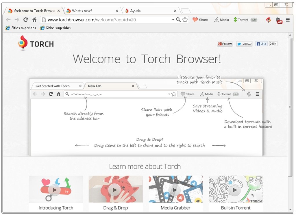 Torch Web Browser instal the new for windows