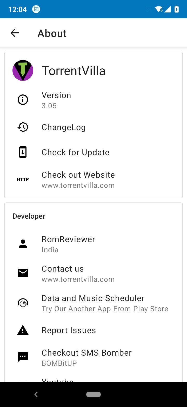 Torrentvilla app for android free download