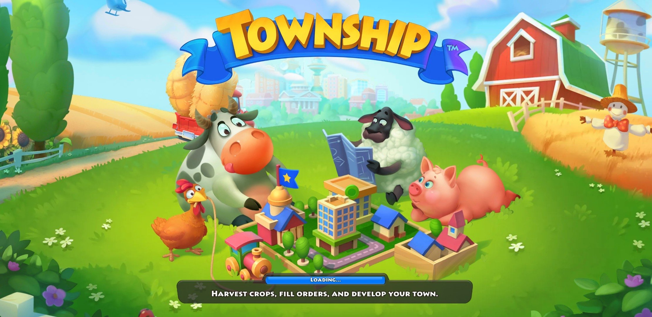 TownShip - Cidade e Fazenda Jogo Viciante(Jogos para Celular