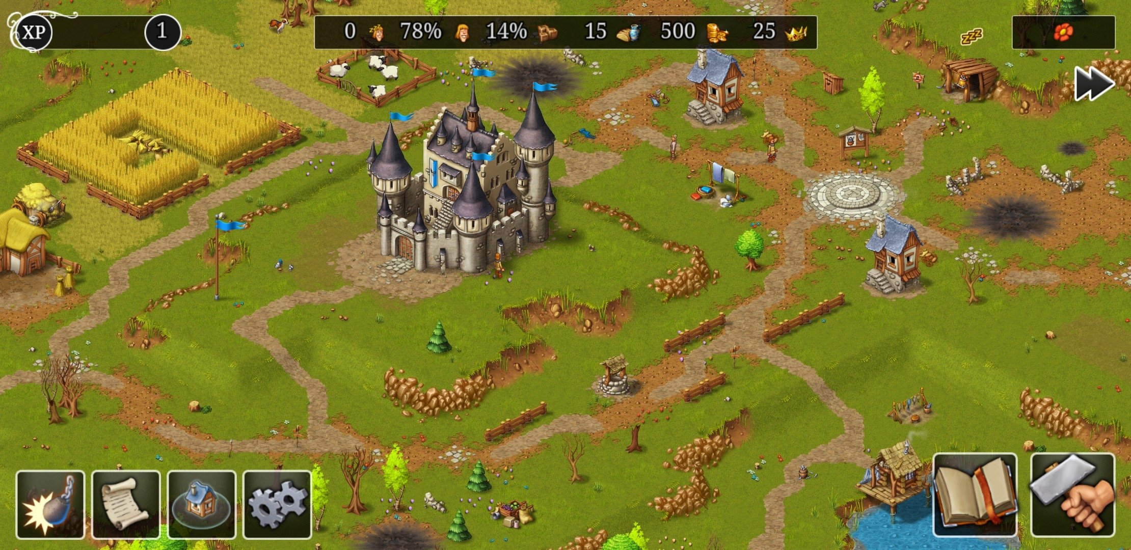 игра андроид townsmen (100) фото