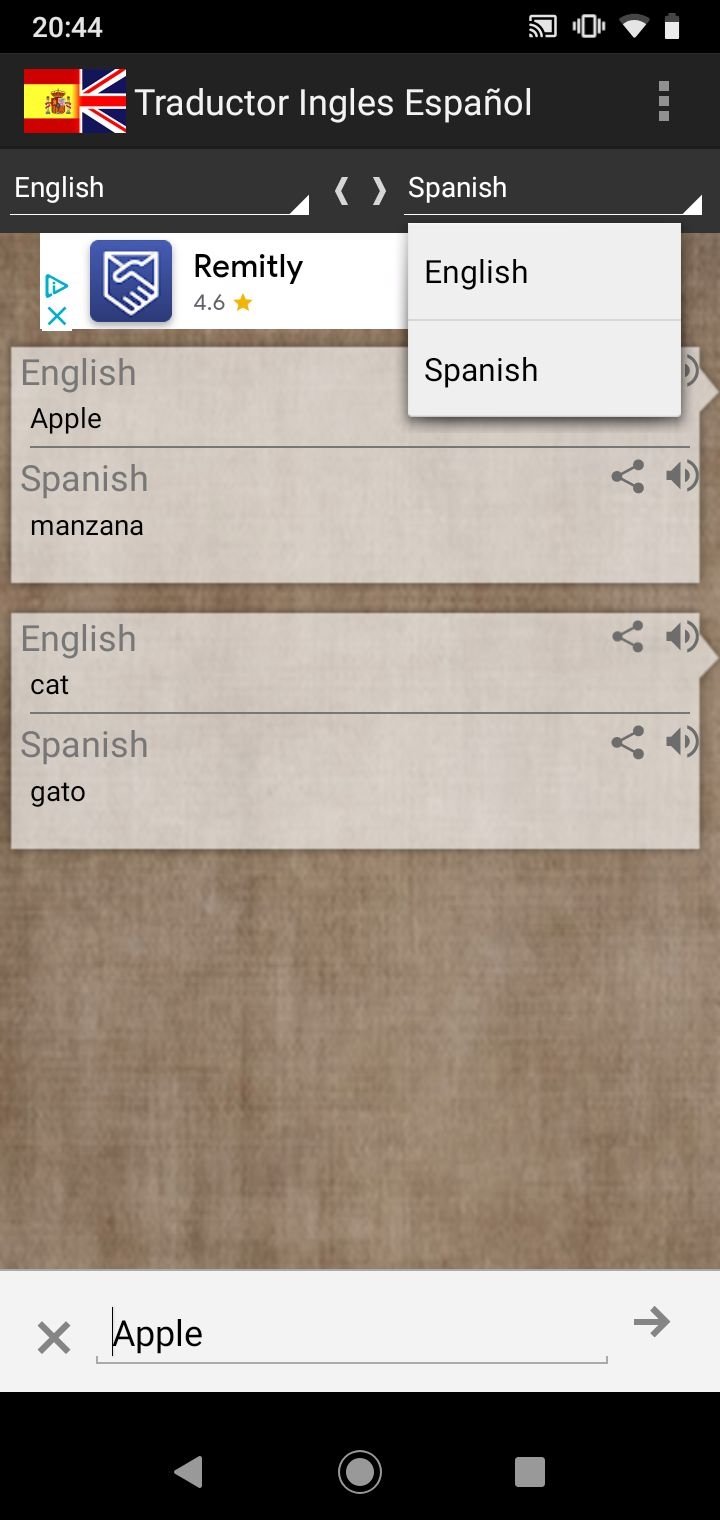 Traductor Inglés Español 2.2 - Descargar para Android APK Gratis