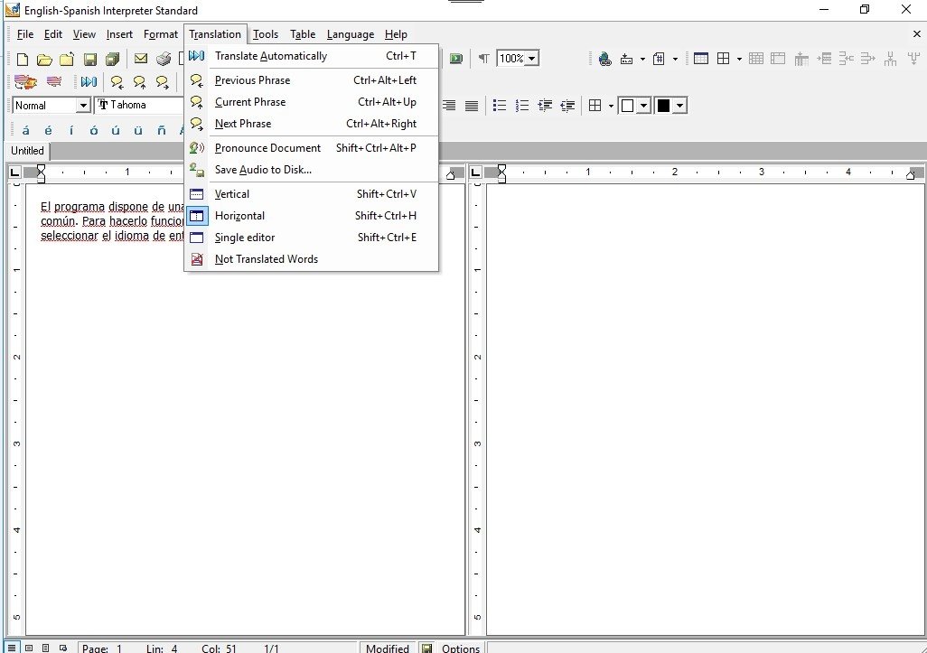 Traductor Inglés-Español Standard 7.1 - Descargar para PC 