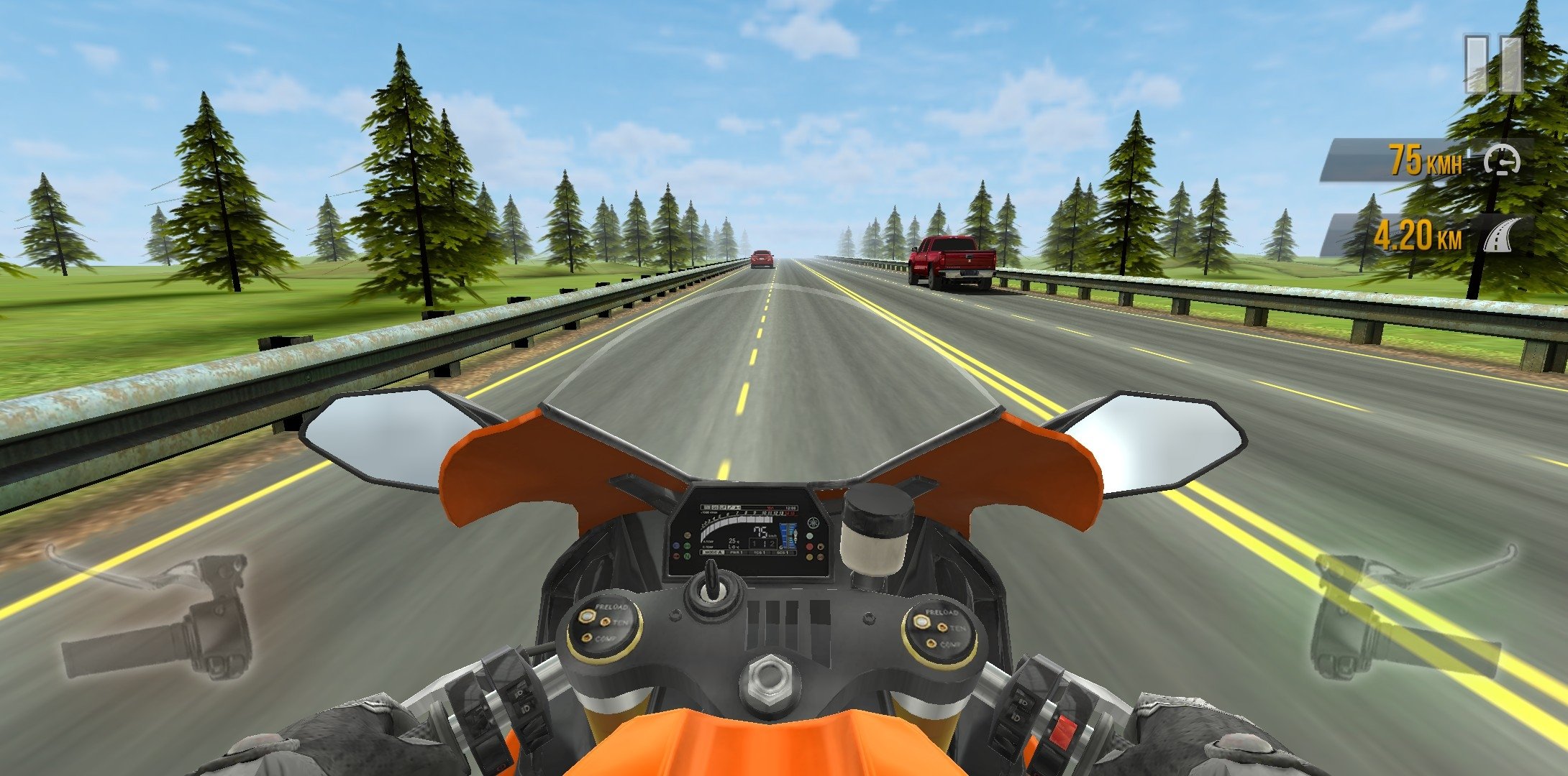 Traffic Rider MOD 1.99b - Скачать для Android APK бесплатно