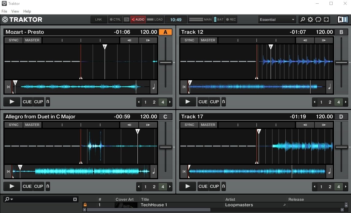 traktor dj software for windows