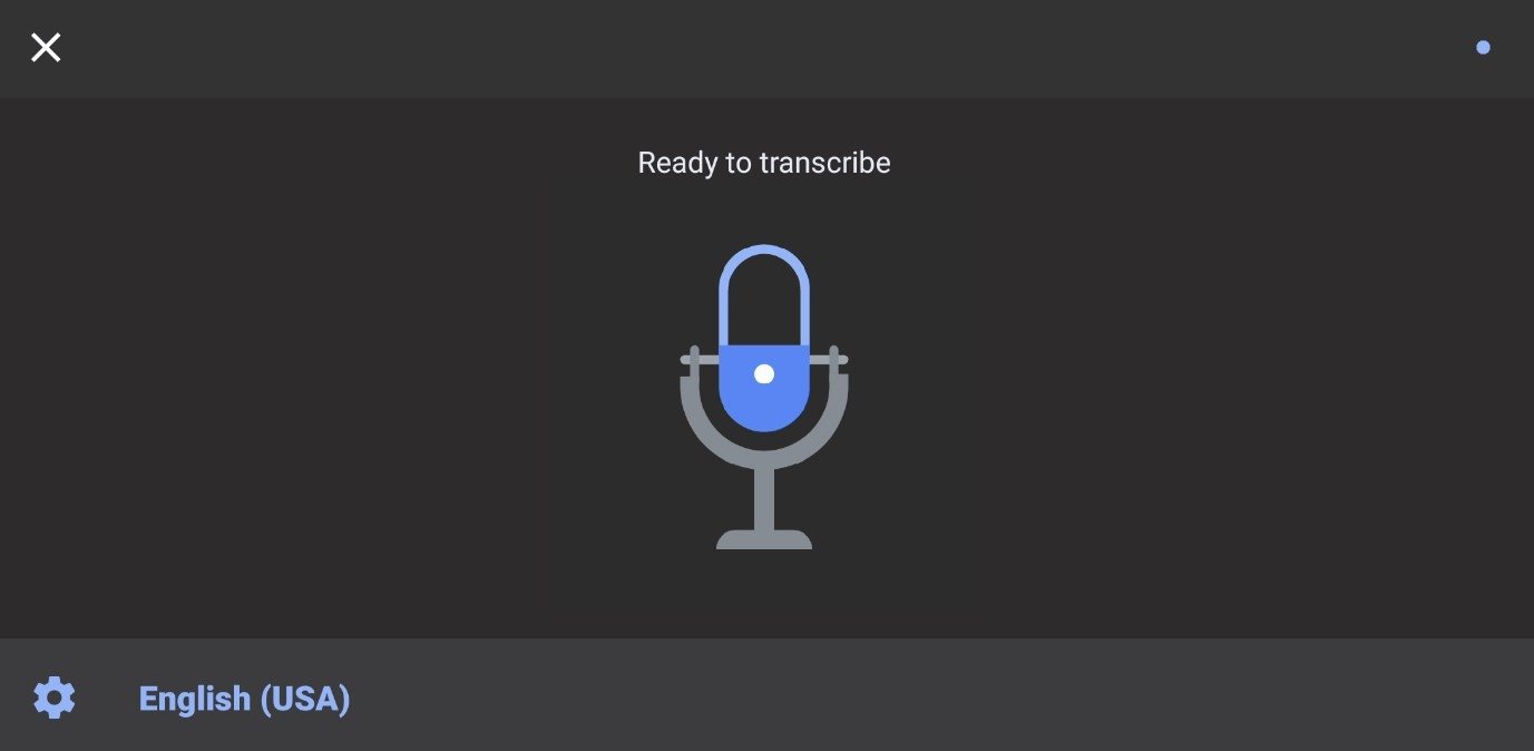 live transcribe app