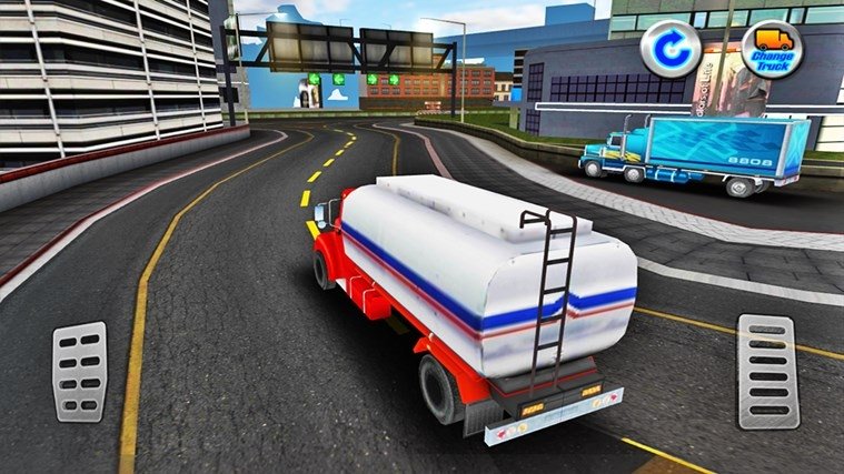 3d truck driving games free for pc