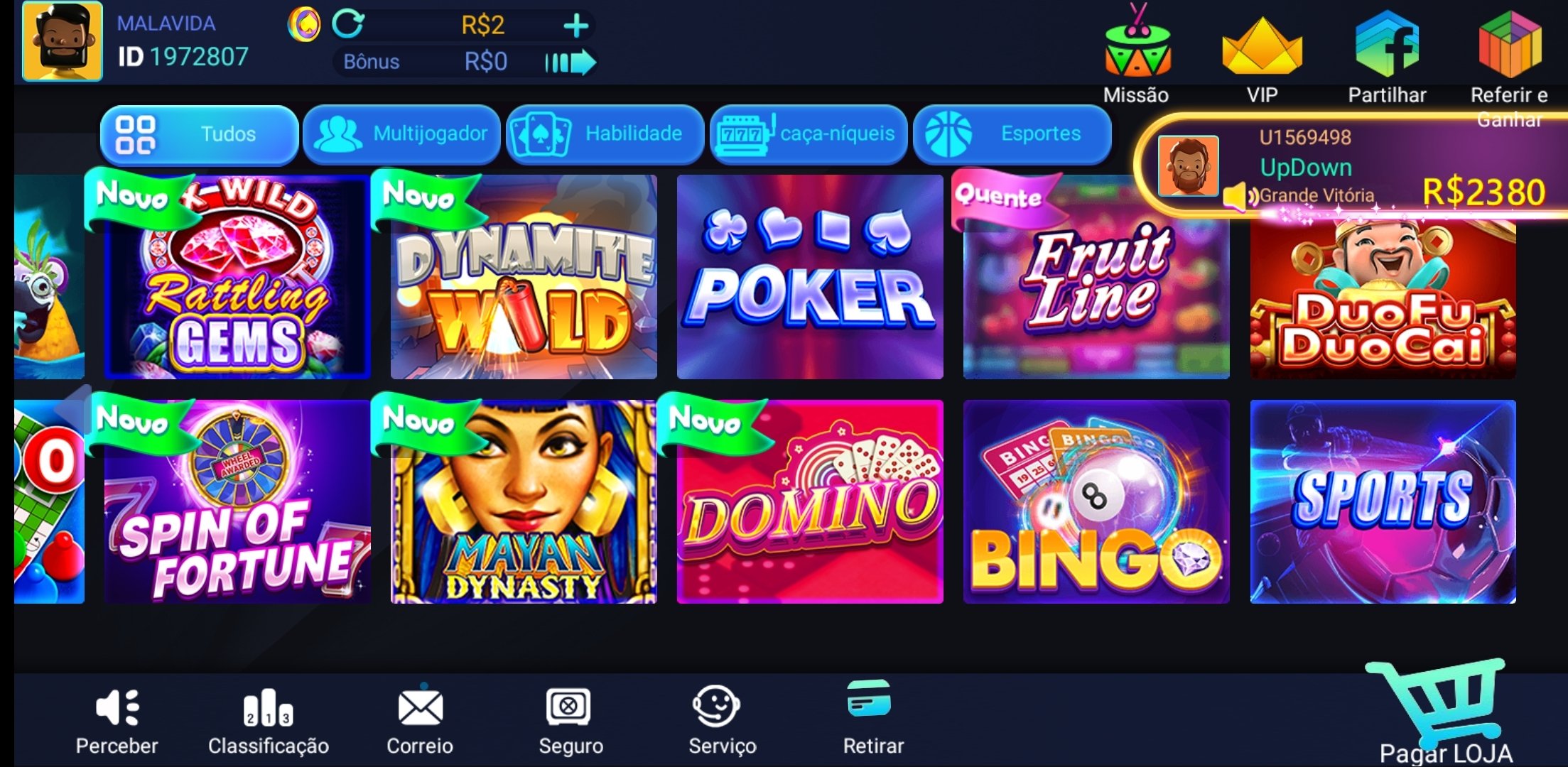 Truco Live - Poker Domino para Android - Download