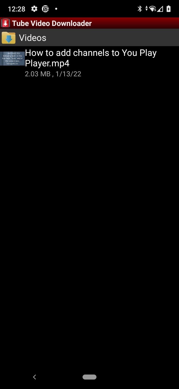 Tube Video Downloader Android 