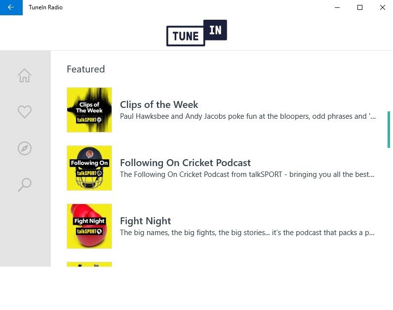 TuneIn Radio  - Download for PC Free