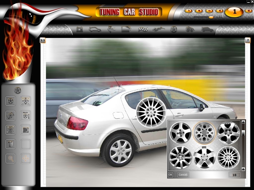 tuning studio para autos pc app windows programa editar soft sk