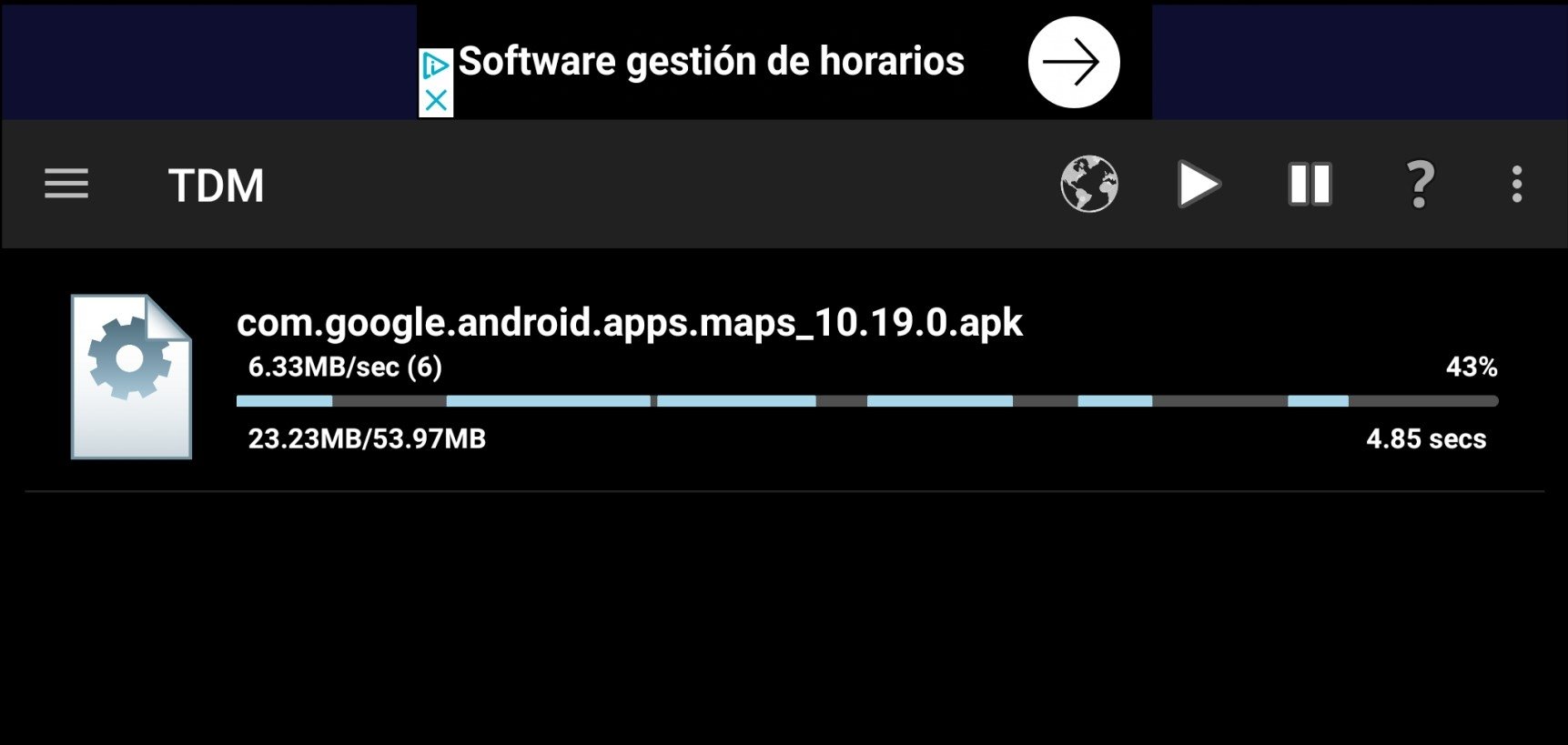 Turbo Download Manager Android 