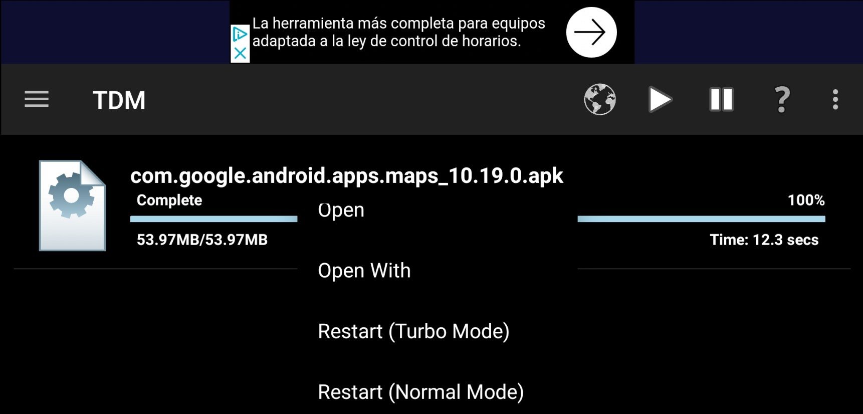 turbo download manager mod apk