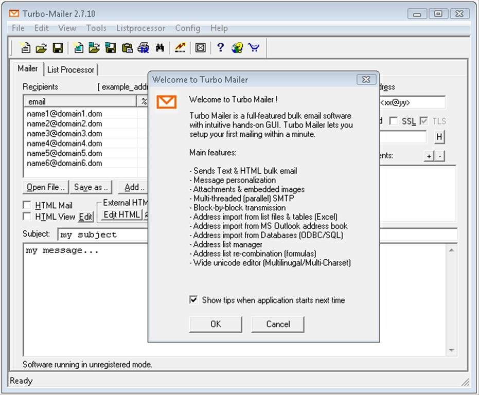 register turbo mailer 2.7.10