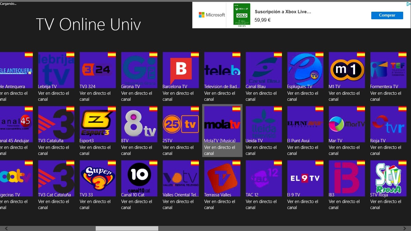 TV Online Univ 4.0.42.1000 Descargar para PC Gratis