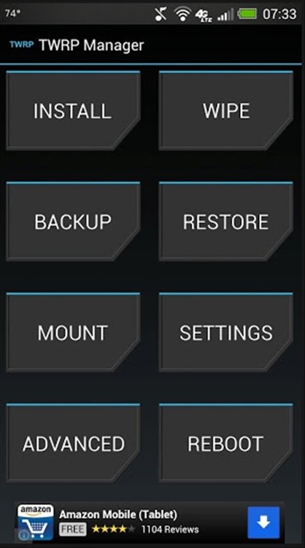 TWRP Manager Android 