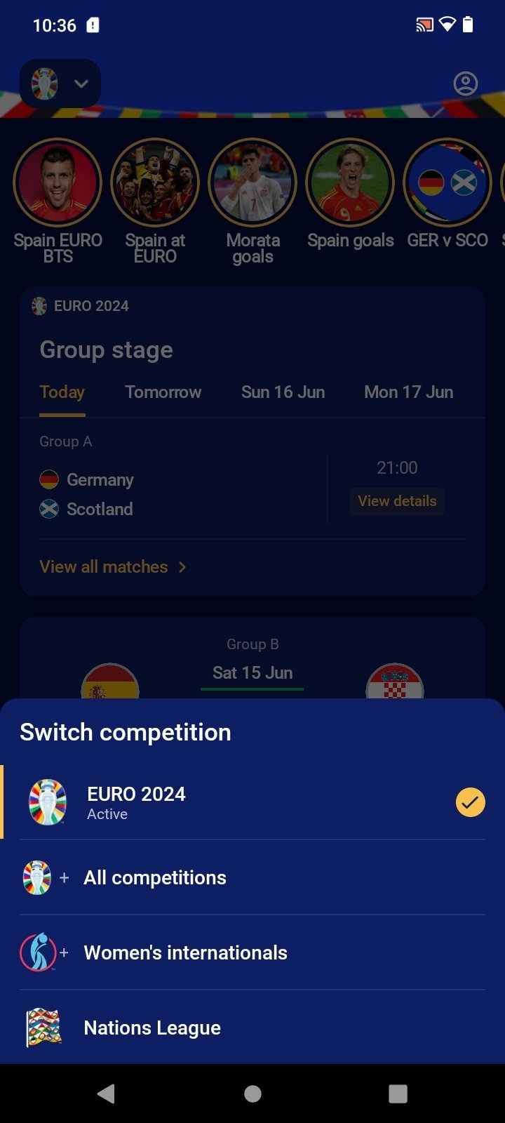 EURO 2024 & Women's EURO 2025 APK Download for Android Free