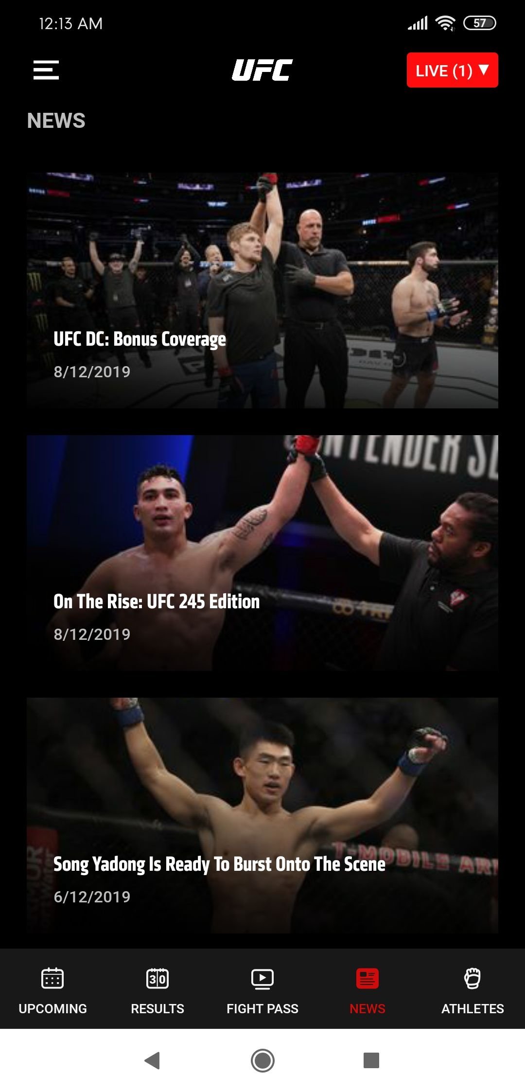 UFC Android 