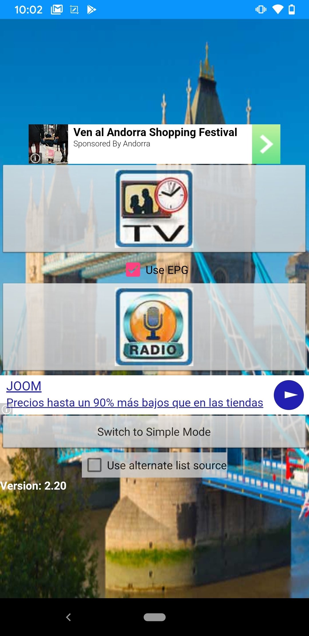 UK TV and Radio Android 