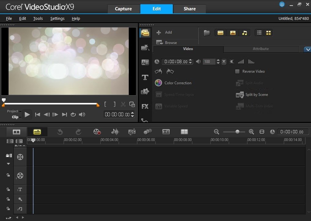 editor de video studio 12