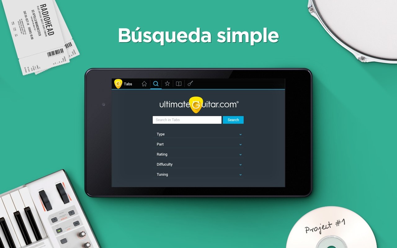 Ultimate Guitar Tabs & Chords 5.5.5 - Descargar para Android APK Gratis