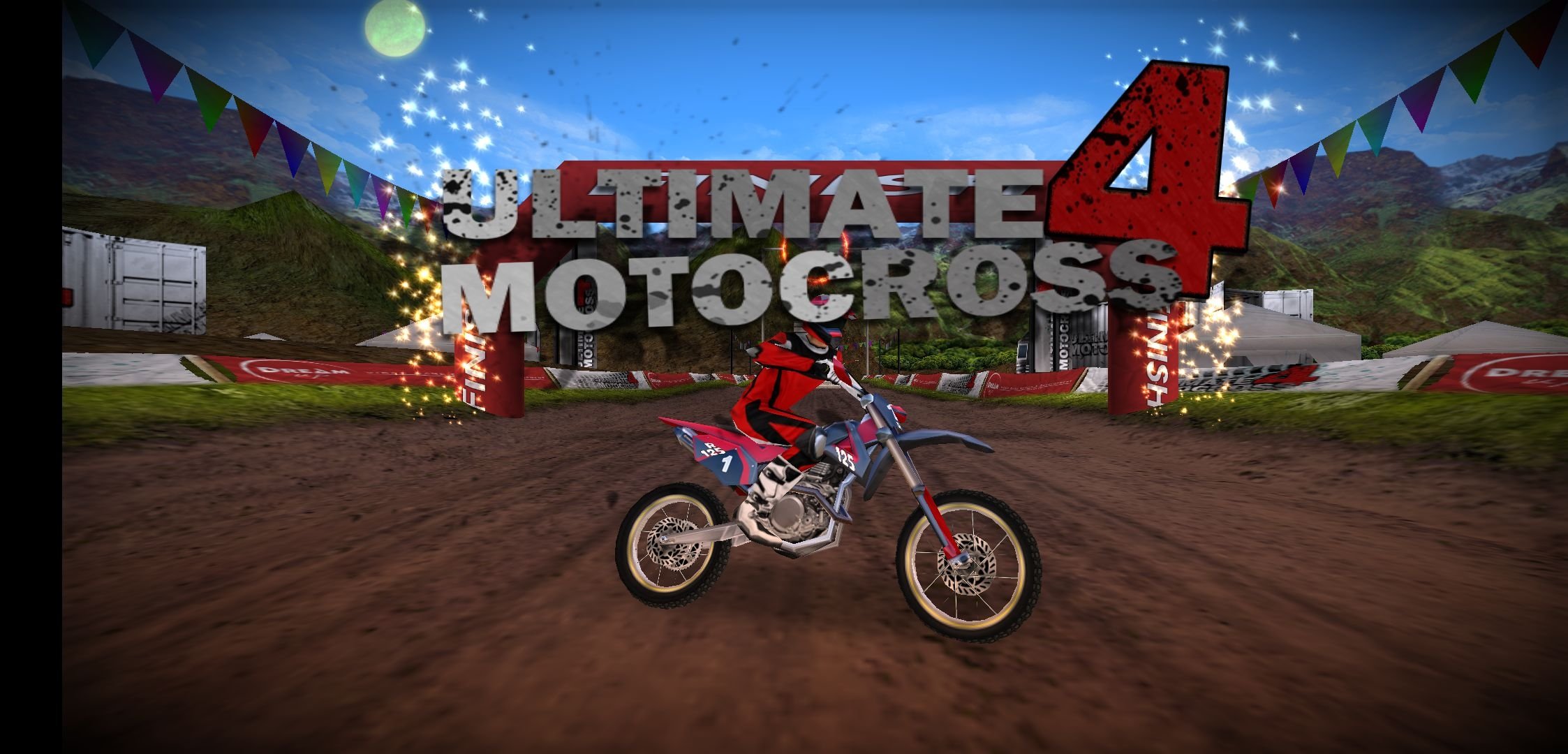 Juegos de Motos - Carrera de Motocross 3D- gameplay android 