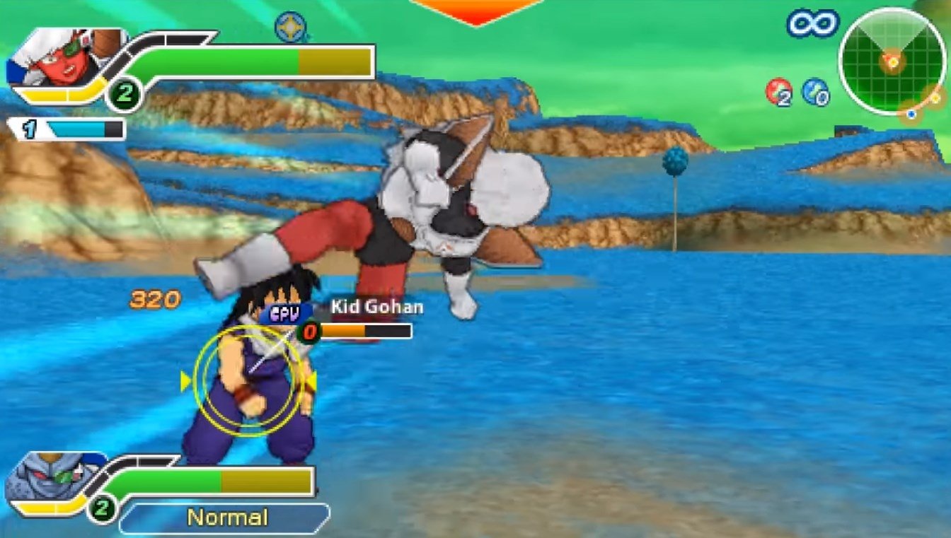 dragon ball z budokai 2 ppsspp