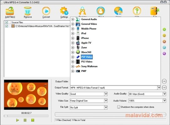 divx converter mpeg4