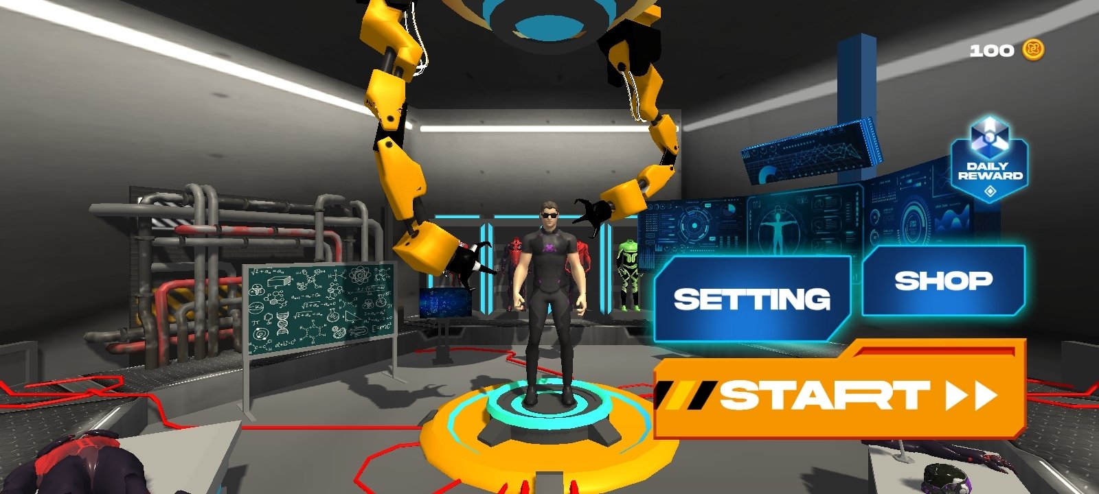 Undefeated Robot Hero Riddle mobile android iOS apk download for