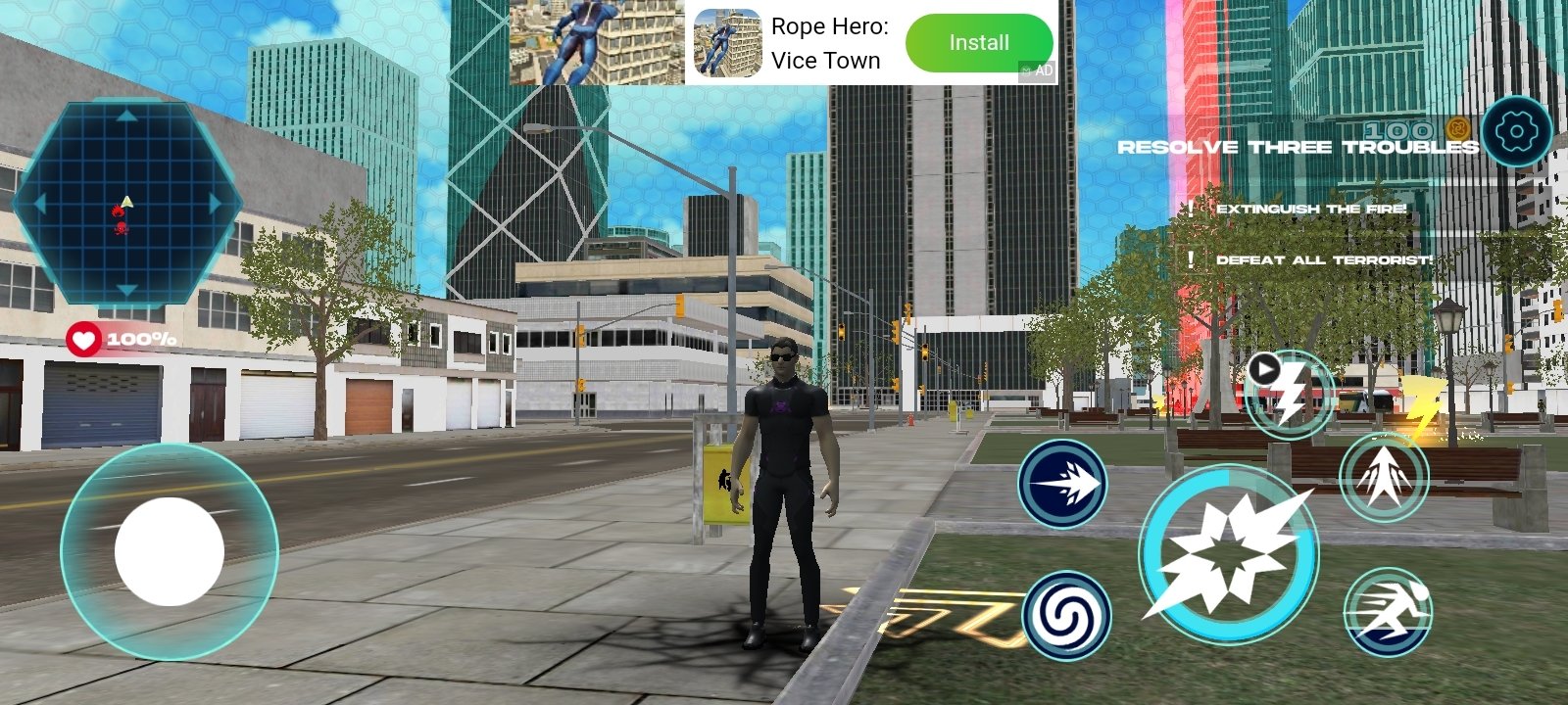 Undefeated Robot Hero Riddle mobile android iOS apk download for