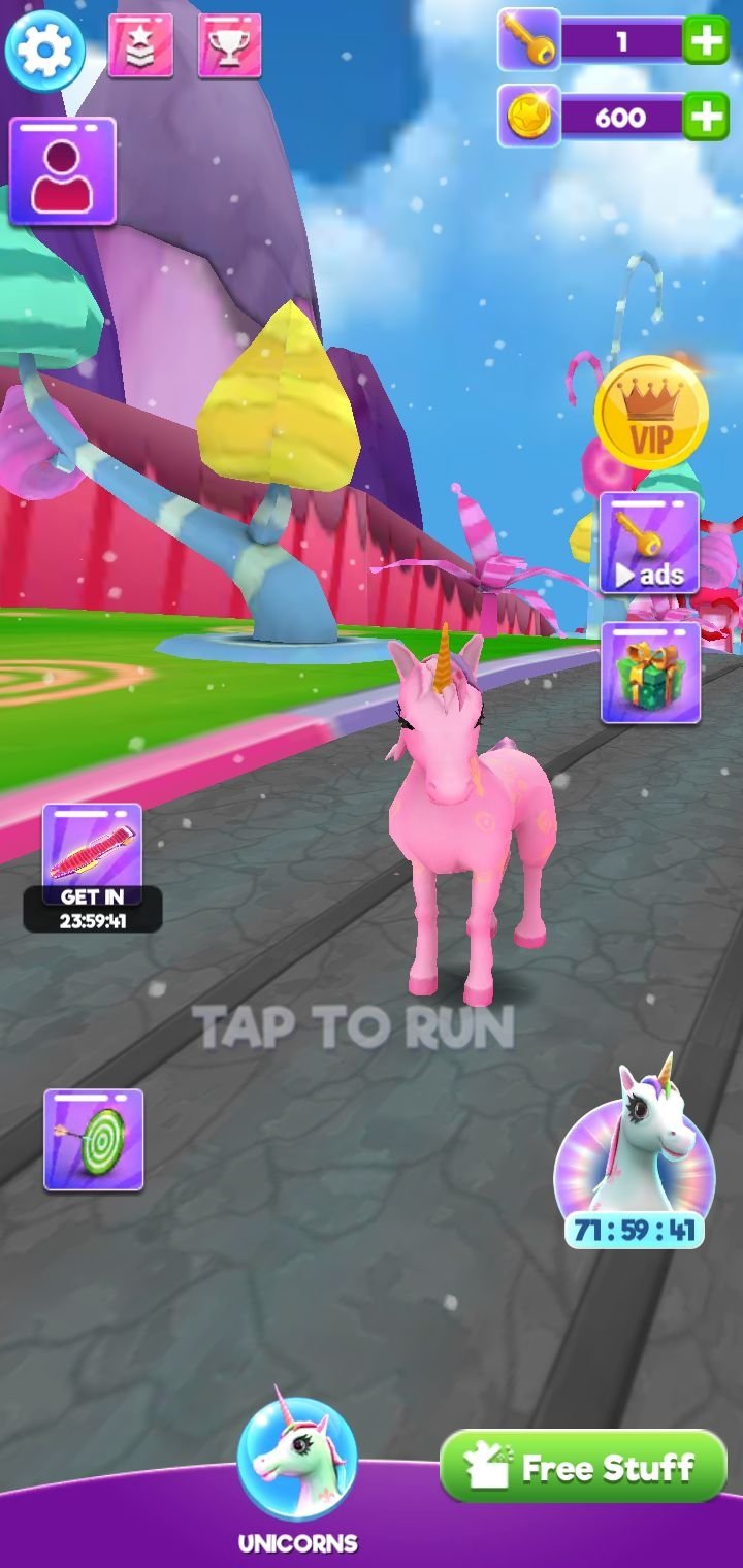 Unicorn Runner 4.5 - Скачать для Android APK бесплатно