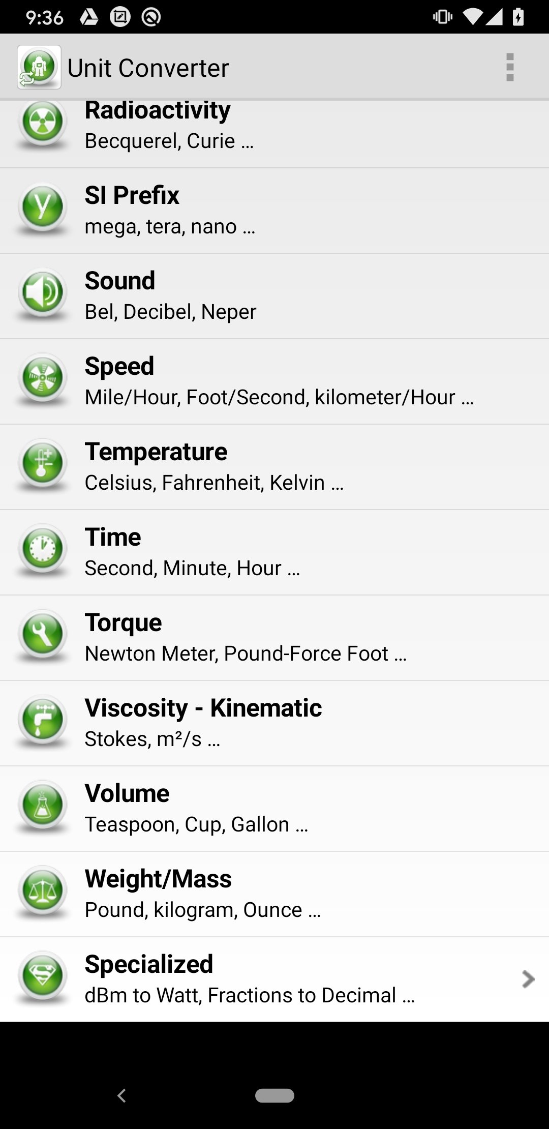 iunit converter