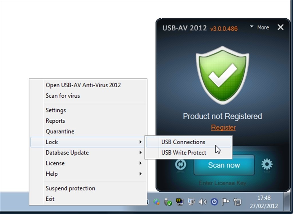 antivirus gratuit cle usb