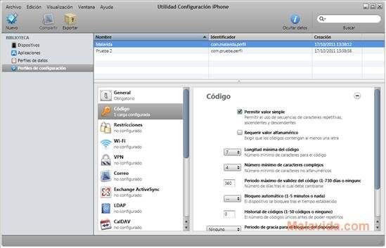 iphone configuration utility for windows 7