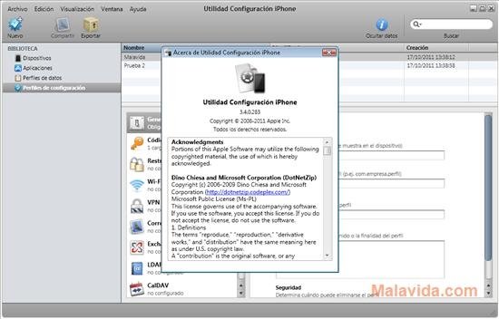iphone configuration utility for windows 7