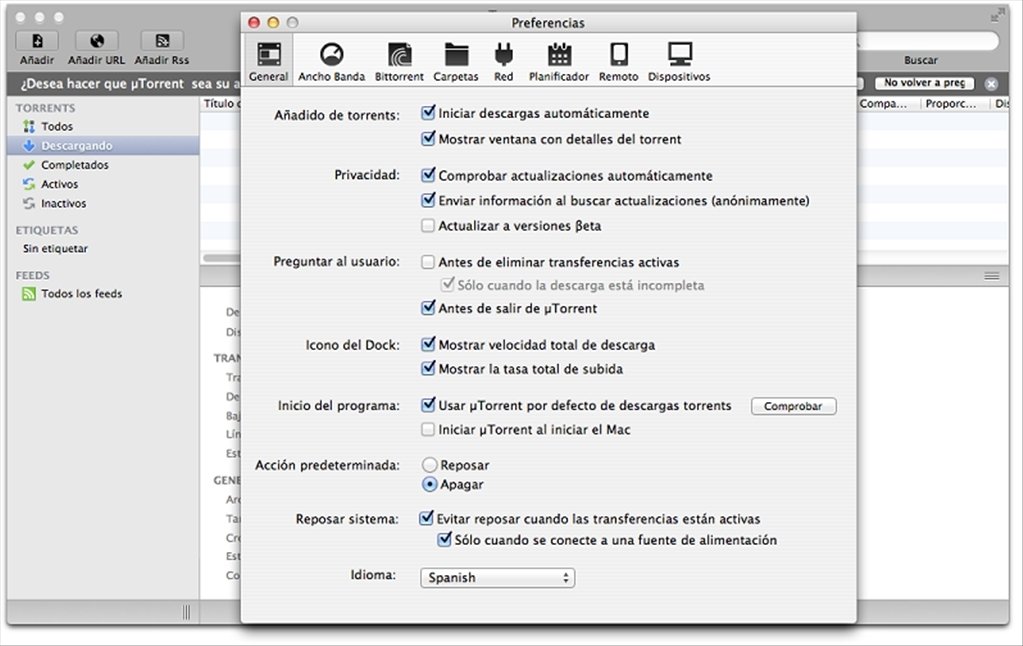 Utorrent mac desktop app
