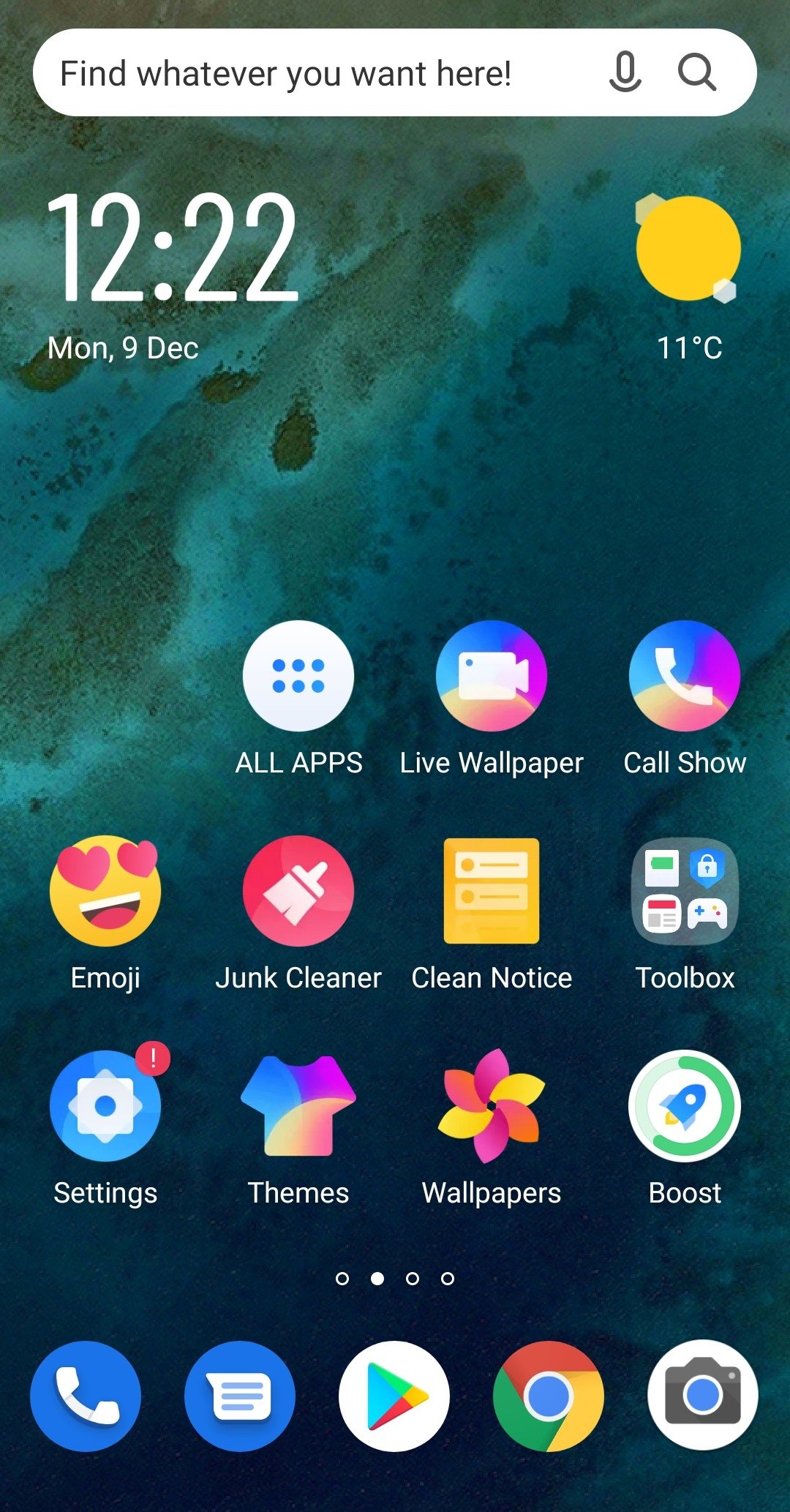 V Launcher Android 