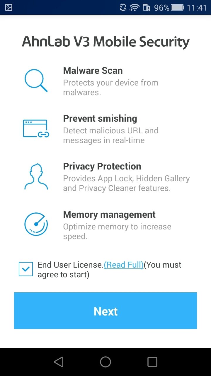 V3 Mobile Security Android 