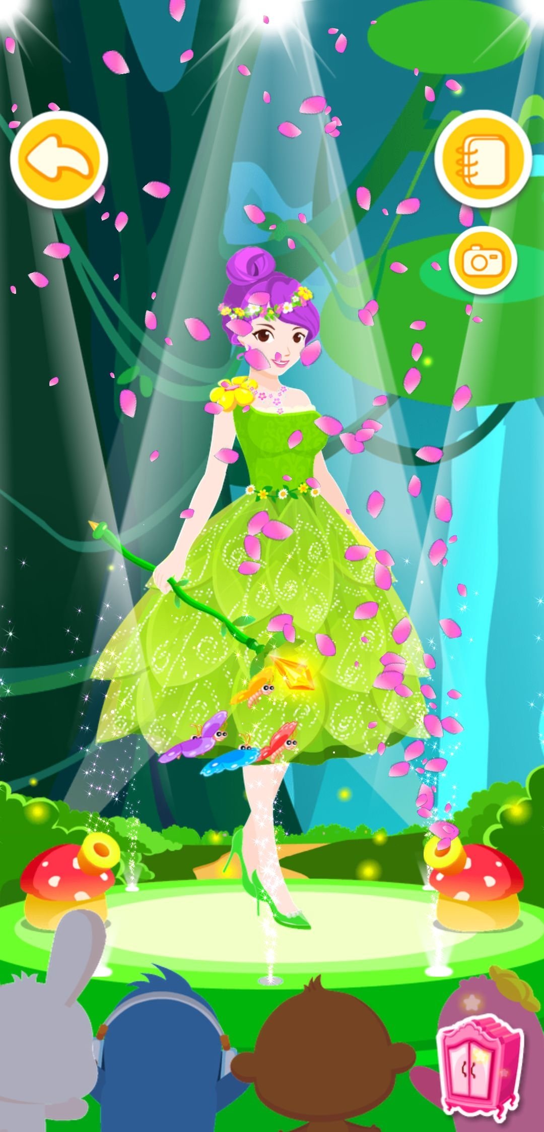 Download do APK de Princesa jardim vestir-se jogo para Android